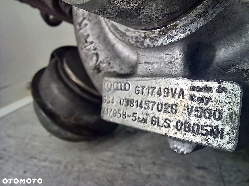 TURBINA Z KOLEKTOREM AUDI A4 B6 038145702G  717858-5 1.9 TDI 130KM - 7