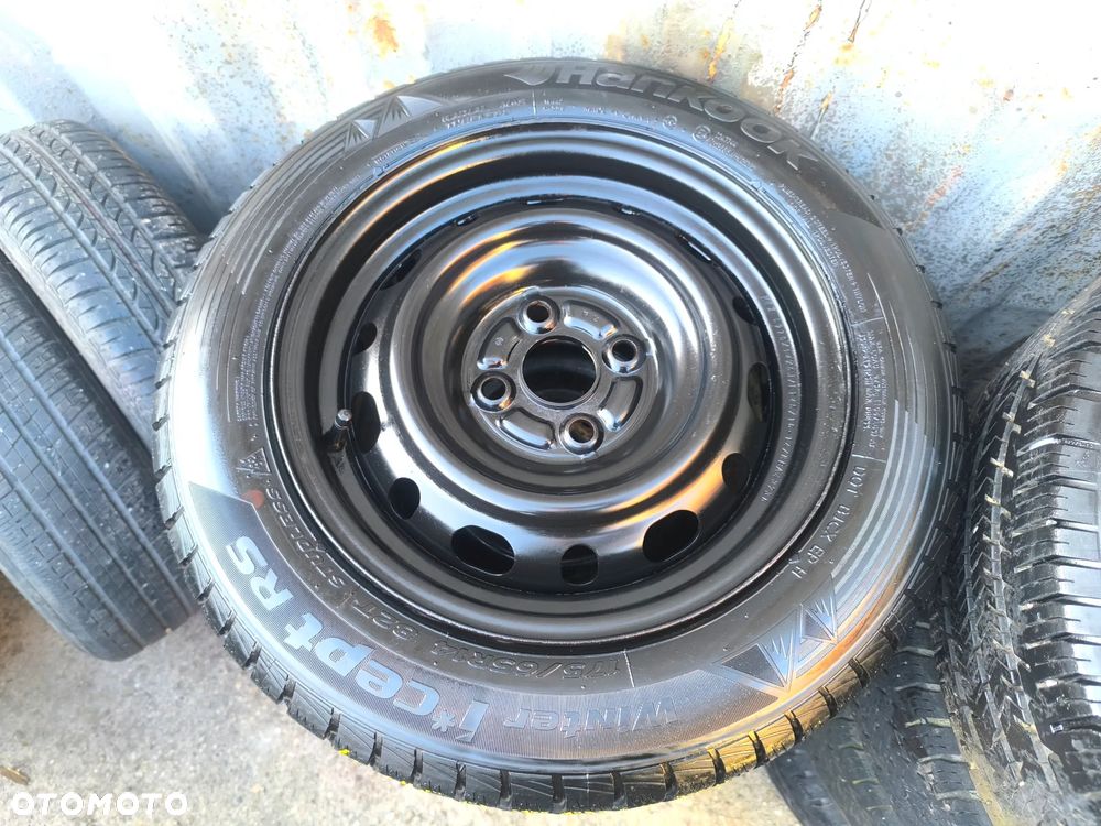 4x100 Felgi Stalowe Stal 14 Koła Zimowe Zima HYUNDAI I10 GETZ ACCENT KIA RIO PICANTO MAZDA 323 DEMIO 2 SUZUKI BALENO TOYOTA YARIS COROLLA Legnica ALU-RAD 175/65 6,5mm - 3