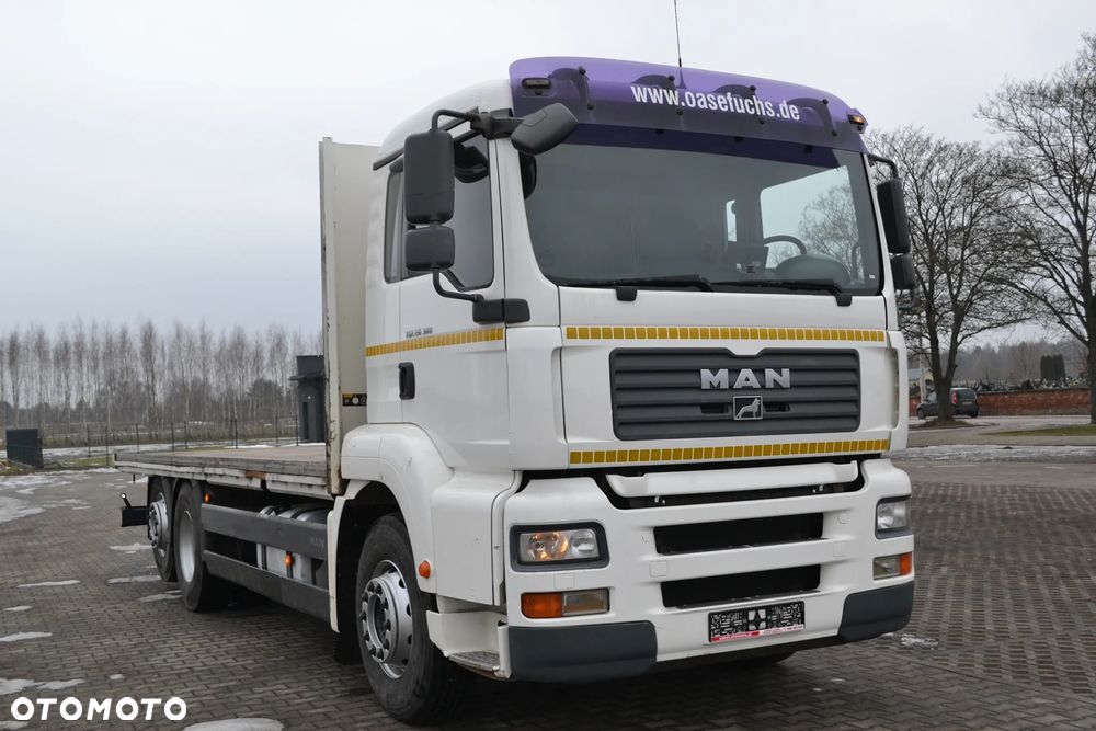 MAN TGA 26.360 TYLKO 537000 km 3 OŚ SKRĘTNA KLIMATYZACJA - 2