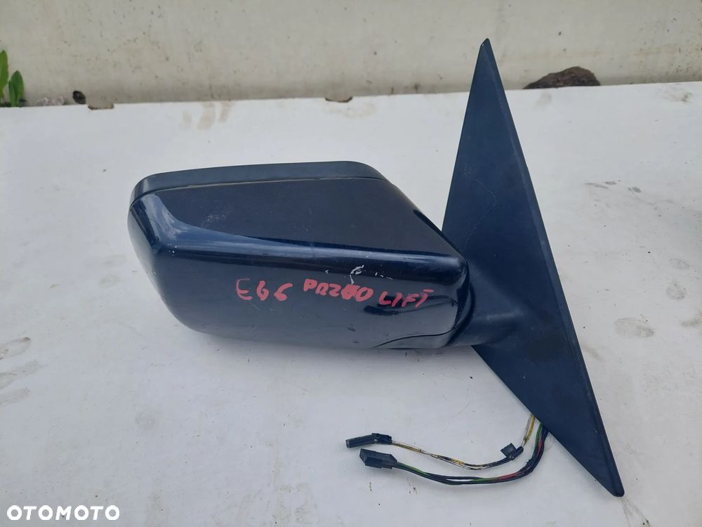 LUSTERKO PRAWE LEWE E46 PRZED LIFT ORIENTBLAU - 2