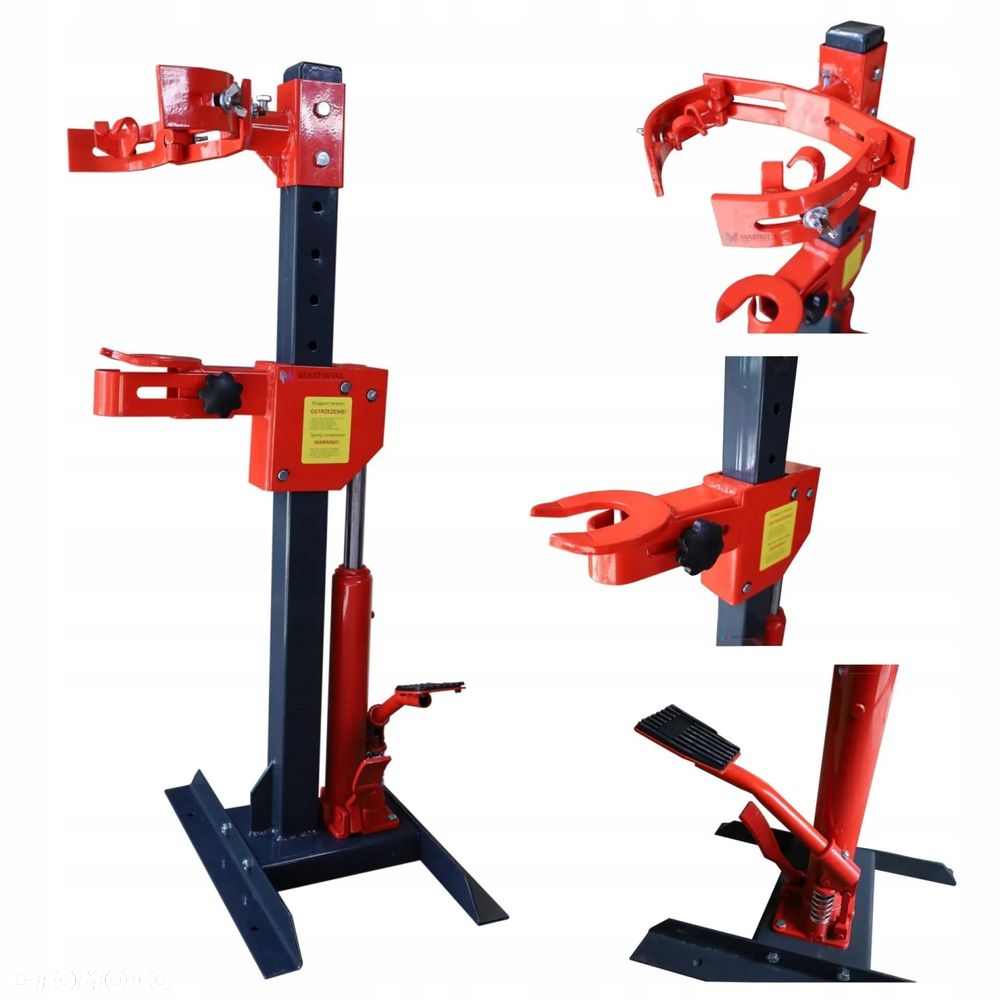 Hydrauliczny ściągacz sprężyn MCPherson  talerzowy 1T GR010S Grubber - 1