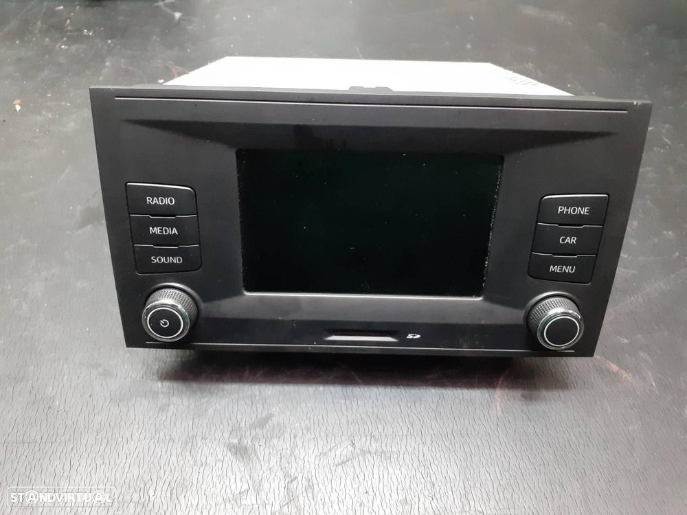 SISTEMA DE ÁUDIO RÁDIO CD SEAT LEON 5F1 - 1