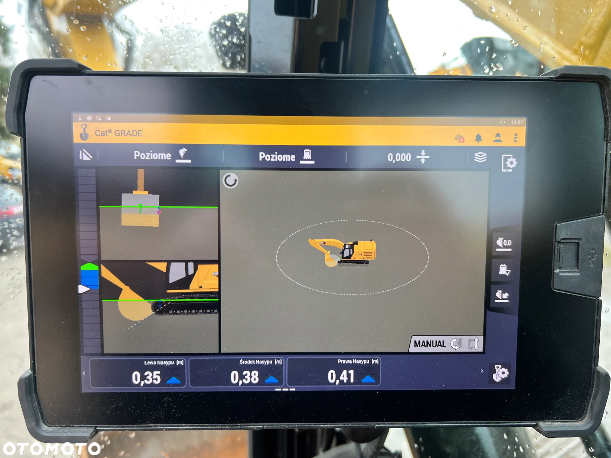Caterpillar CAT 320 07A 5600h centralne smarowanie + webasto + kamera 360 + PÓŁAUTOMATYCZNY system Trimble 3D - sama kopie - 31