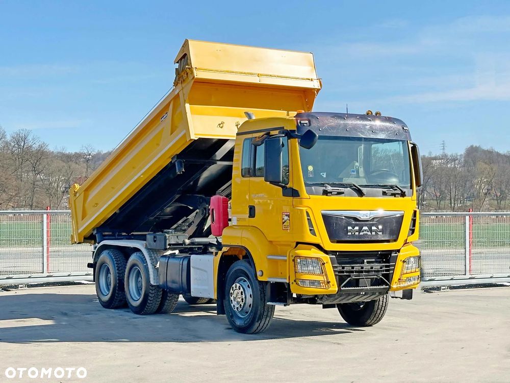 MAN TGS 33.440 * WYWROTKA 5,20 m + BORDMATIC / 6x4