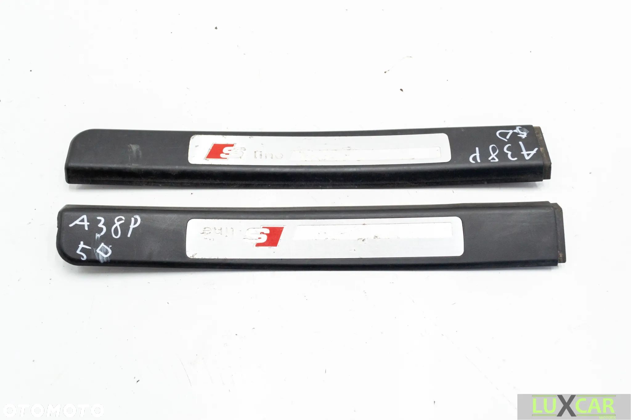 AUDI A3 8P 5D SPORTBACK S-LINE LISTWY NAKŁADKI PROGOWE 8P4853557E 8P4853558E GORLICE - 1