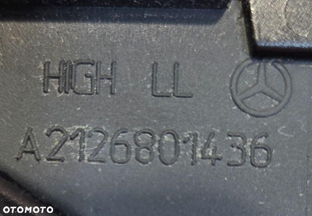 Ramka wyświetlacza nawigacji Mercedes W212 A2126801436 - 8
