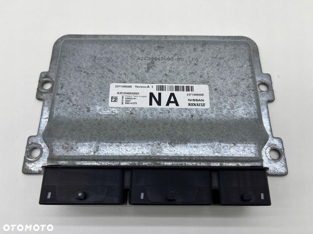 DACIA LOGAN III MODUŁ KOMPUTER STEROWNIK SILNIKA 237104638S - 1