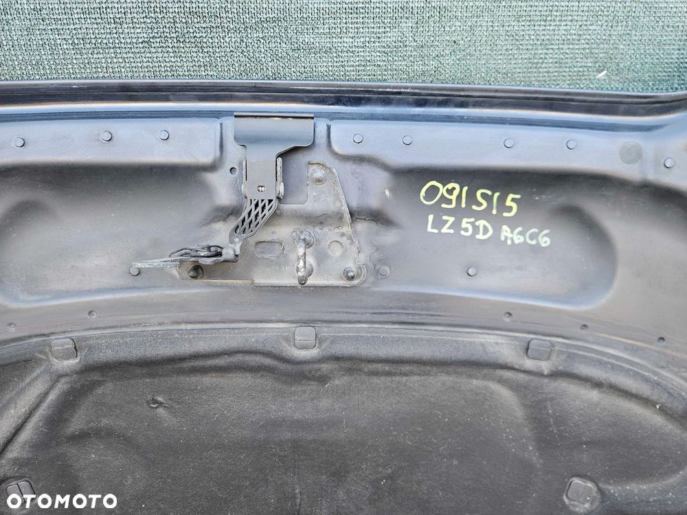 Maska Pokrywa Silnika Przód Przednia Granatowa LZ5D Wyciszenie Maski Rygiel AUDI A6 C6 - 35