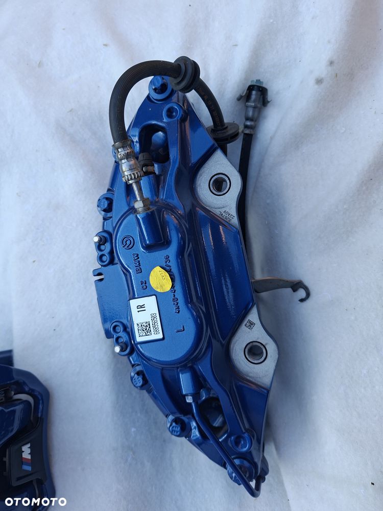 BMW g30 g31 g32 hamulce Mpakiet zestaw 100% orginał tarcze kolcki i zaciski!! - 12