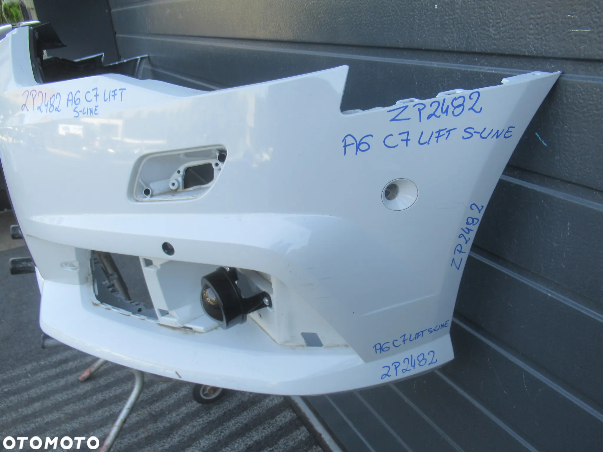 ZDERZAK PRZEDNI PRZÓD AUDI A6 C7 S-LINE LIFT 4G0807437AB 2014-2018 - 11
