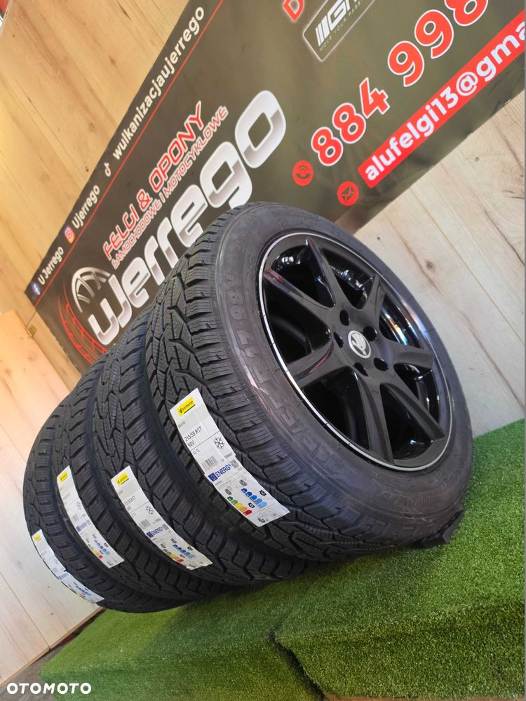Koła zimowe SKODA OCTAVIA 17x5x112 Kormoran Snow 215/55/R17 - 5