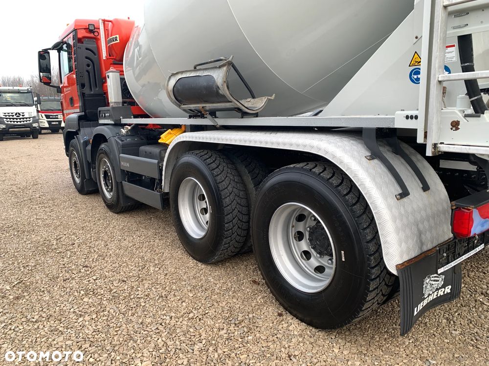 MAN TGS 32.420, BETONOMIESZARKA - LIEBHERR 9 M3, - 20