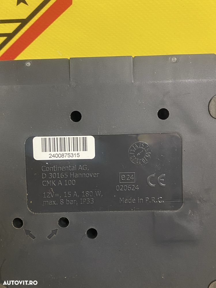 Compresor auto umflat roti 12V 15A 180W original Continental - 8