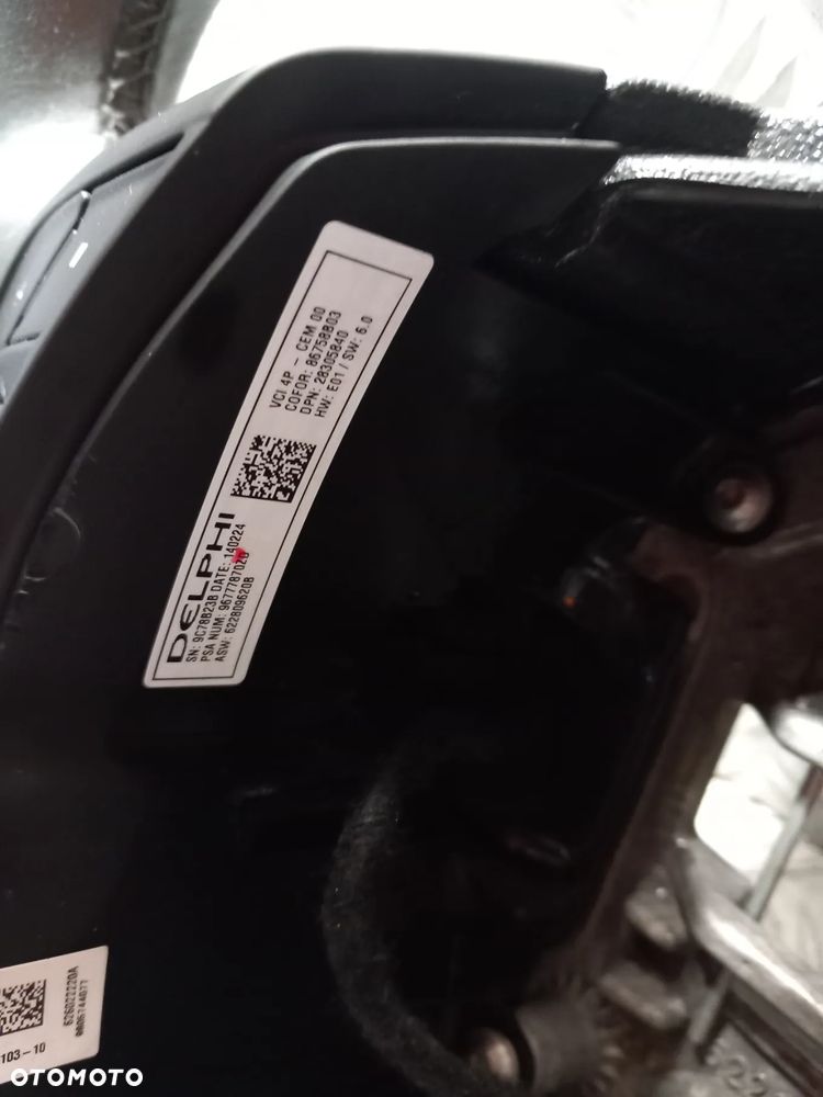 CITOREN C4 GRAND PICASSO II KIEROWNICA SKÓRA MULTIFUNKCJA 96777870 - 13