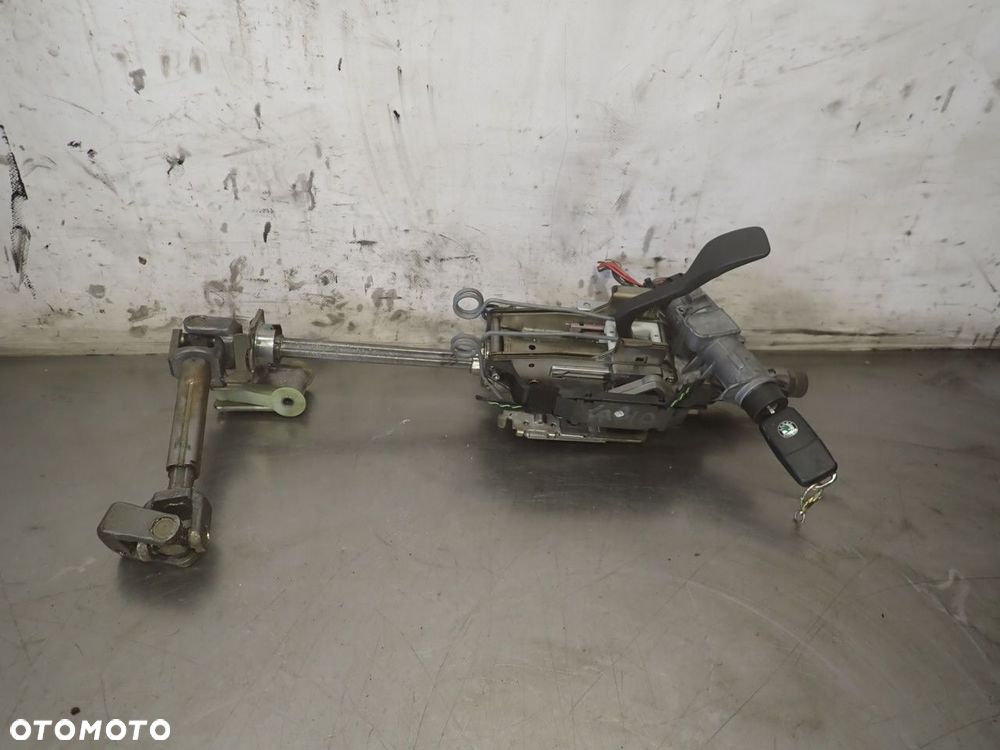 KOLUMNA KIEROWNICZA ZE STACYJKĄ SKODA FABIA II 1.4MPI 6Q1419501BF - 1