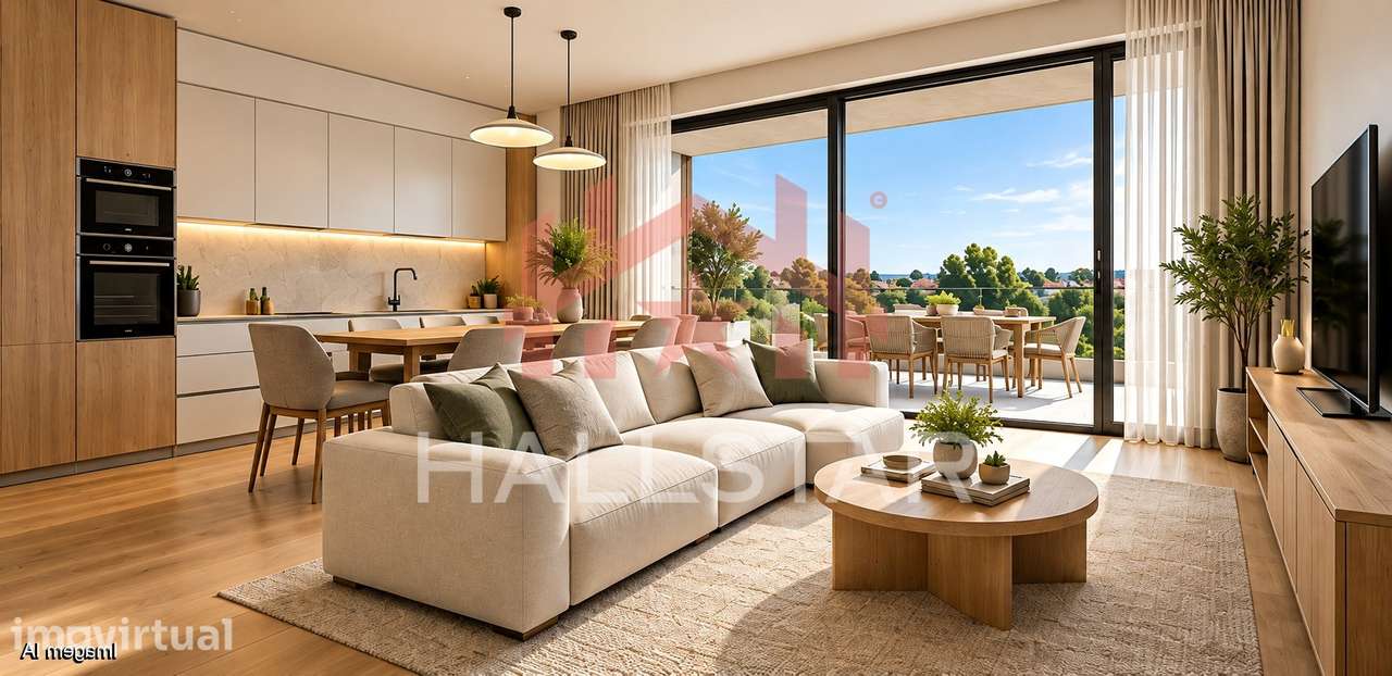 Apartamento T3 / Suíte e Closet / Garagem para 2 Carros / Barreira - Grande imagem: 2/13