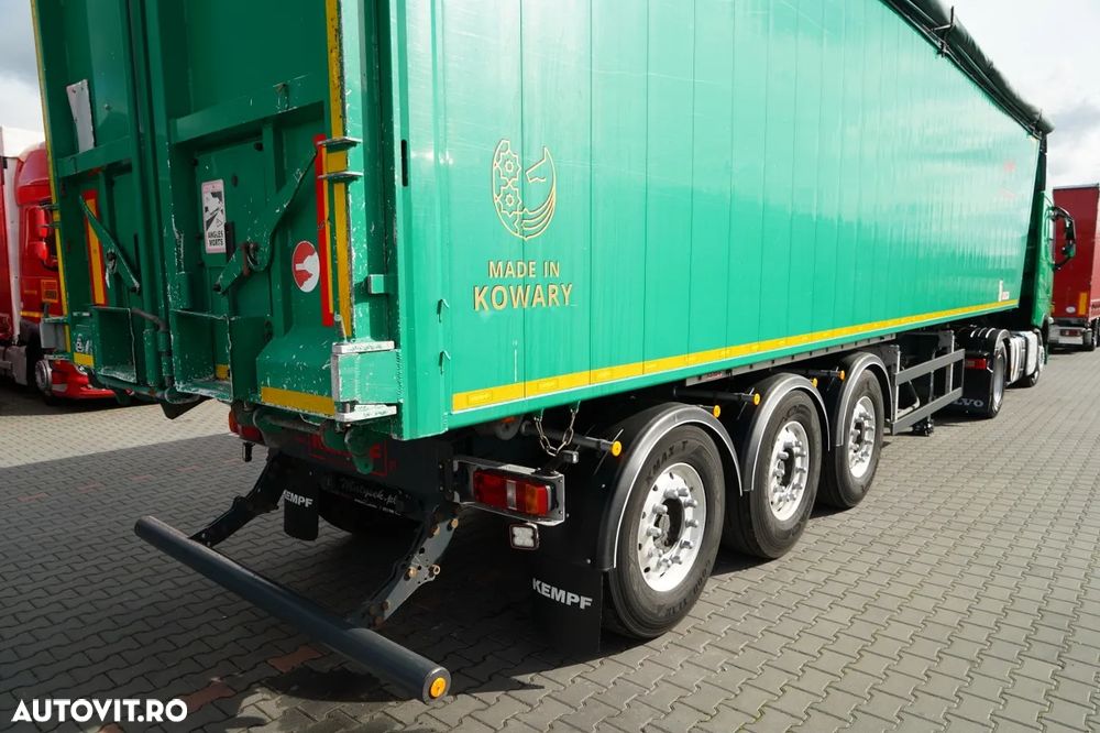 Volvo FH 500 / KIT / HIDRAULICĂ / RETARDER / I-SAVE / I-PARK COOL + BASCOLĂ KEMPF 60m3 / PUNȚĂ RIDICATĂ / 2021 - 11