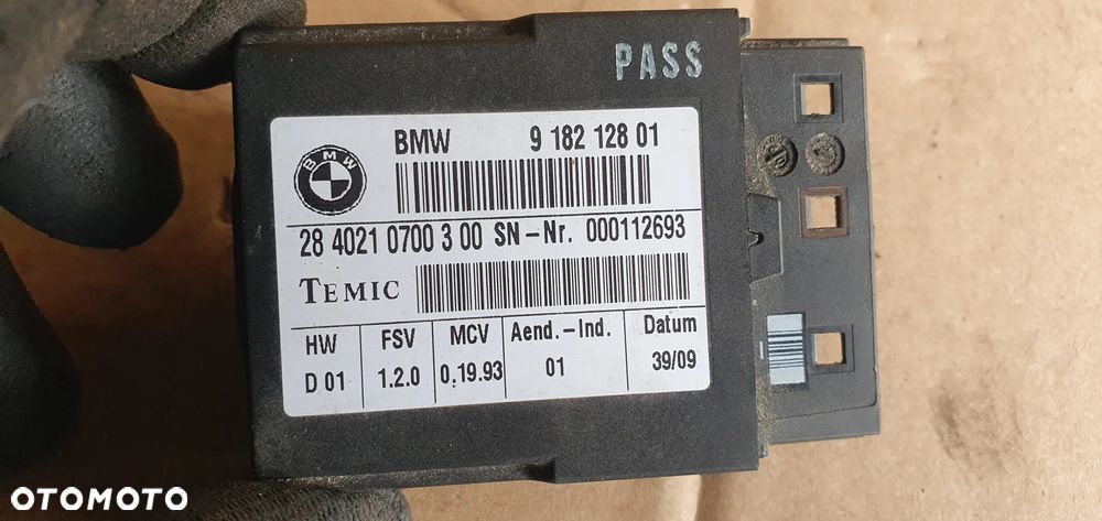 Moduł sterownik fotela BMW 5 E60 E61 9182128 - 6
