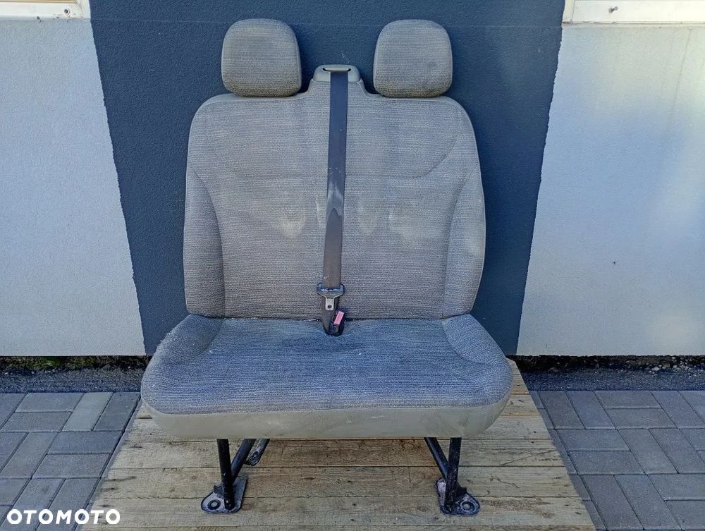 fotel prawy siedzenie pasażera 2-osobowy opel vivaro a trafic ii primastar 2001-2014 - 1