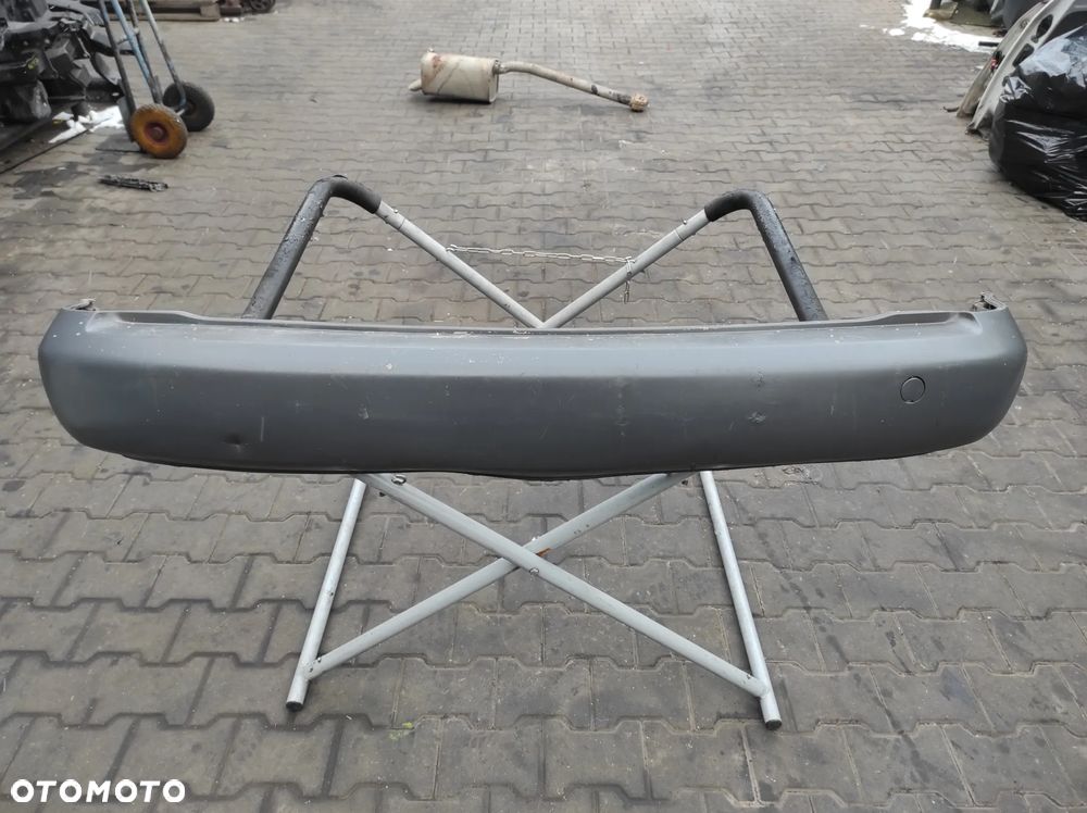 ZDERZAK TYŁ TYLNY VW CADDY 3 04-10R 2K0 2K5 SZARY STRUKTURA WYSYŁKA !!!!! - 1