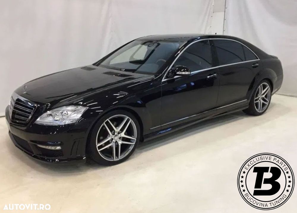 Bara Fata compatibila cu Mercedes S Class W221 S63 S65 Design - 7