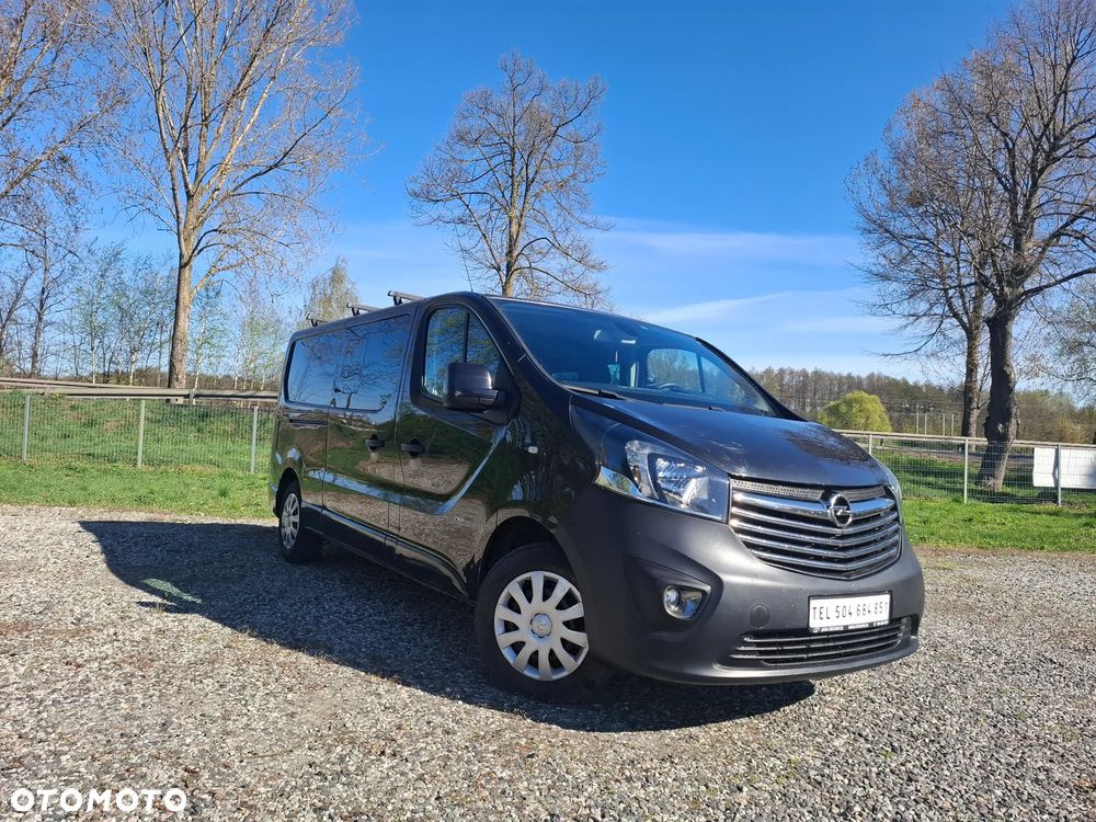 Renault TRAFIC LONG BRYGADÓWKA 2017 BOGATA WERSJA - 1