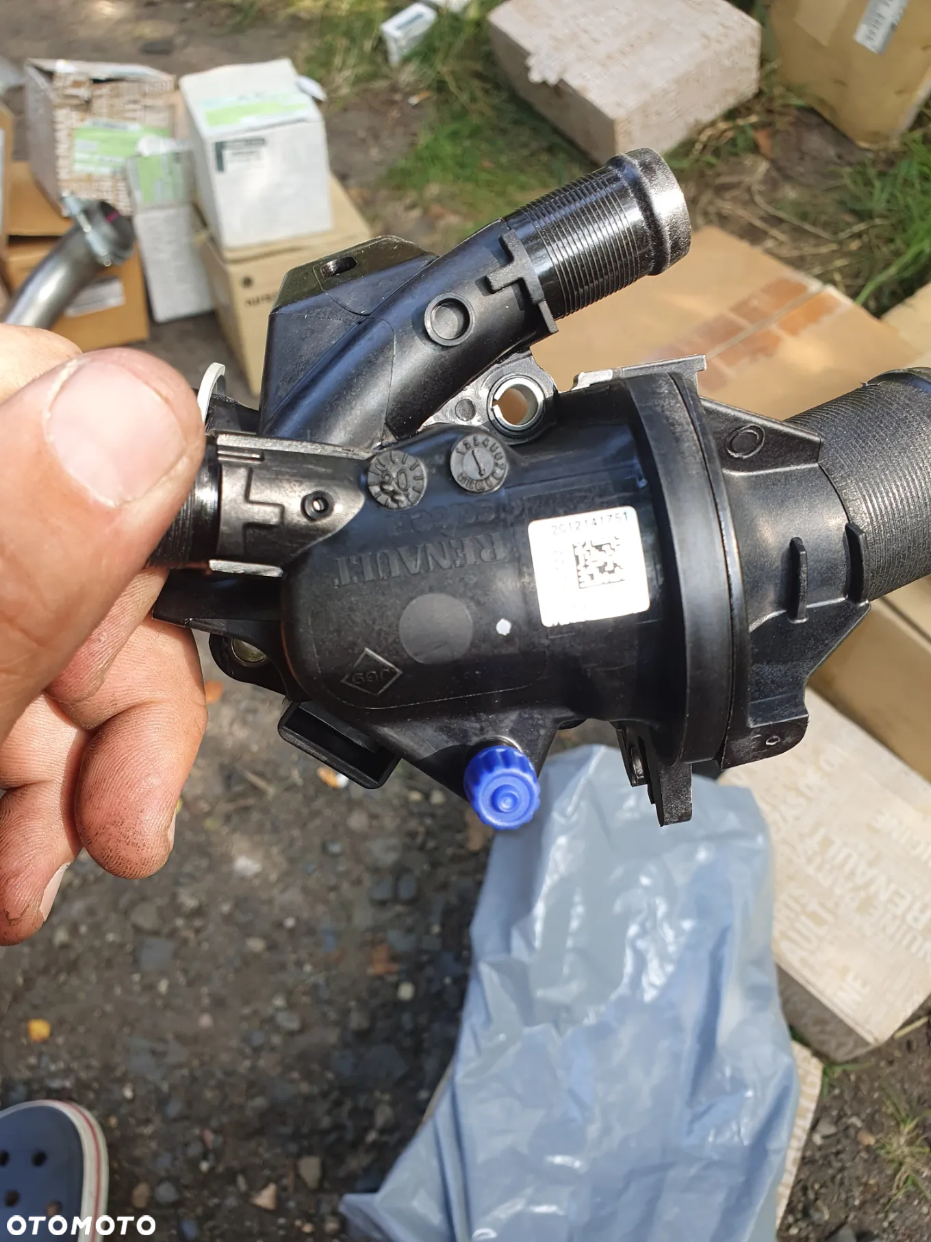 Termostat Obudowa Termostatu Renault Master III 2.3 DCI 110604371R Opel Movano B 2.3 CDTI - 2