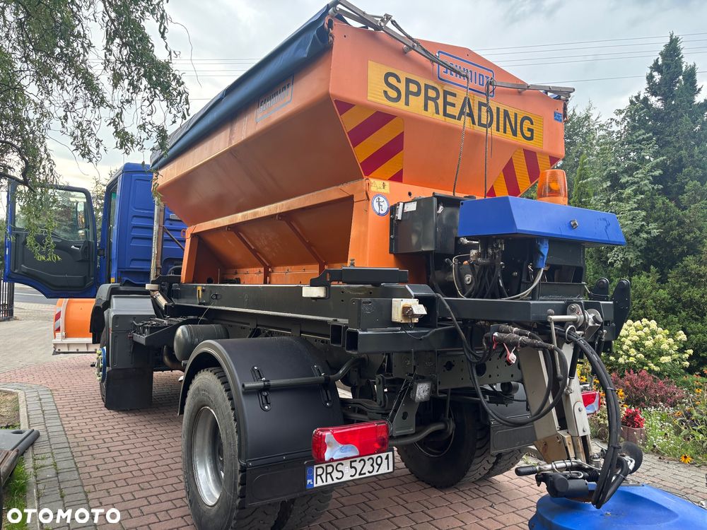 MAN TGM 18.340 4X4BB piaskarka solarka pług - 9