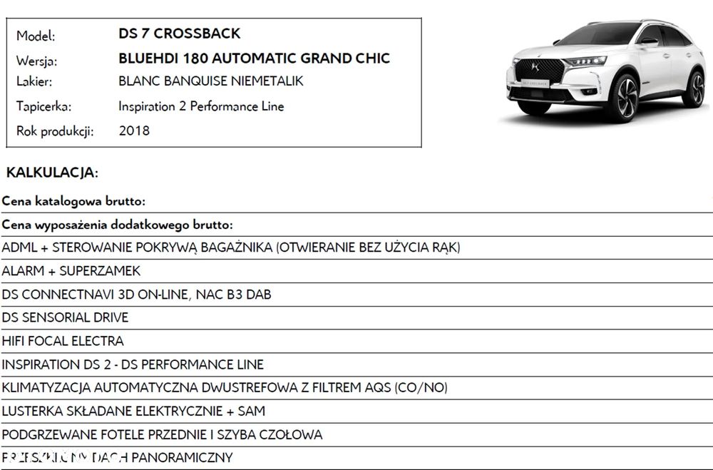 DS Automobiles DS 7 Crossback 2.0 BlueHDi Grand Chic - 3