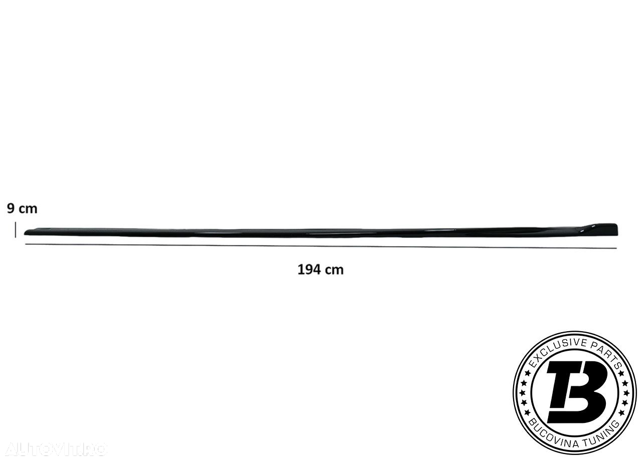 Pachet Exterior Aero compatibil cu Mercedes A Class W176 - 10