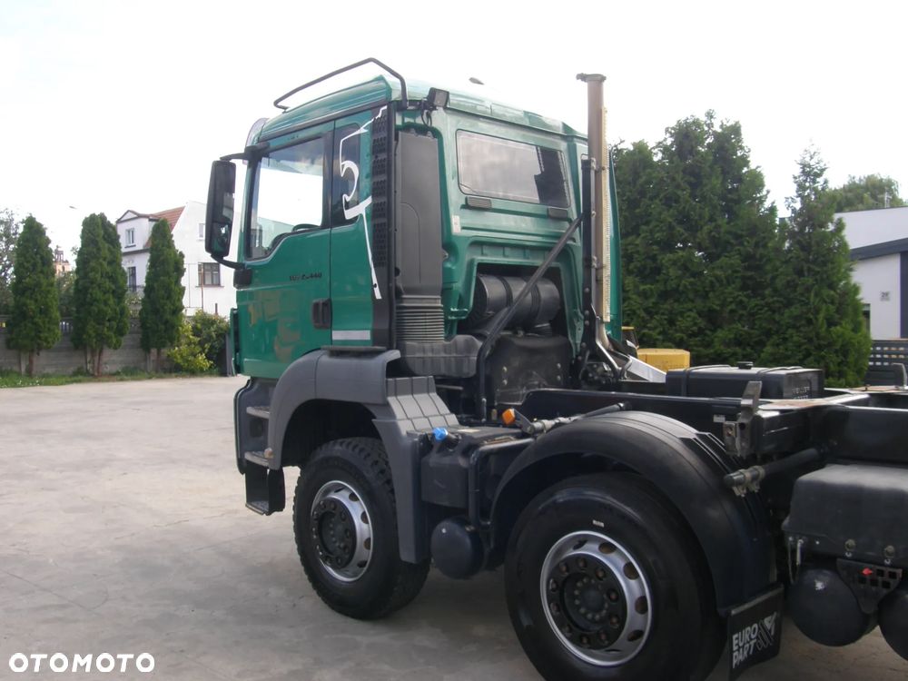 MAN TGS 35.440 8x4 2013rok manual wywrotka Meiller-Kipper z Niemiec - 16