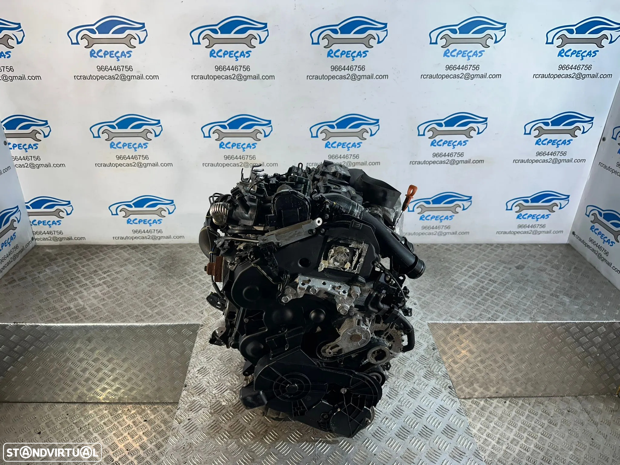 .Motor Completo 9H06 PSA Peugeot Citroen 1.6 HDI 8v 92cv Bosch - 6