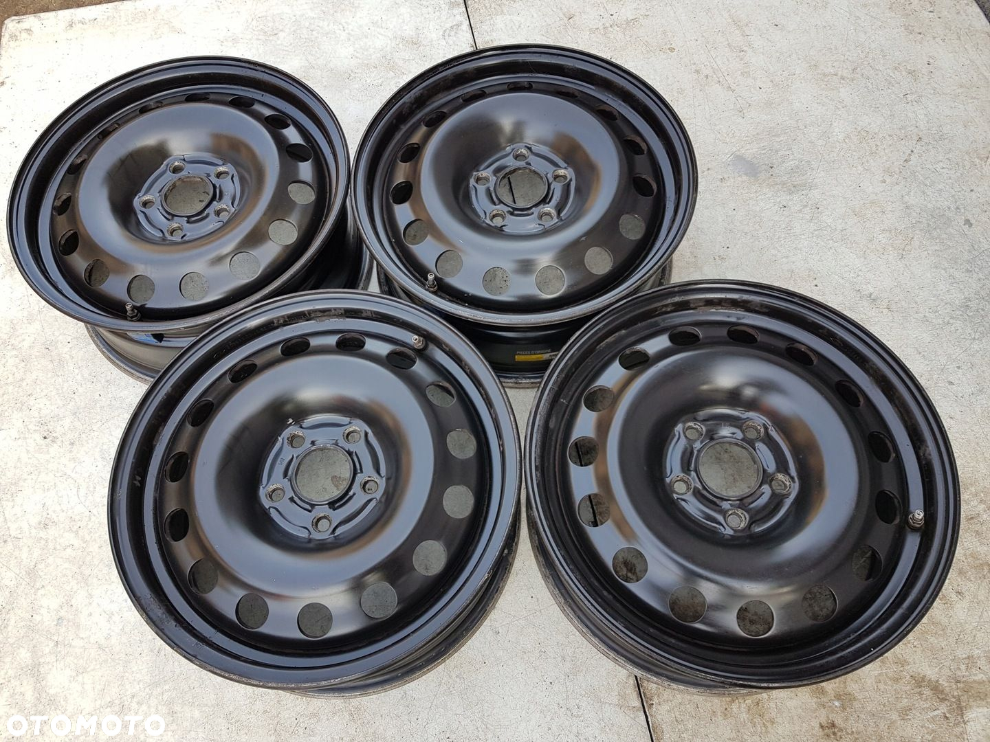 ALU 16 LAGUNA II KANGOO MERCEDES CITAN 5X108 ET50 Z CZUJNIKAMI - 2