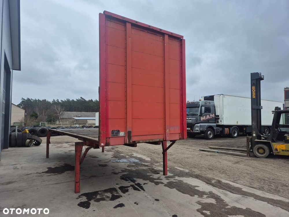 Krone BDF Zabudowa Krone platforma 7.80 - 4