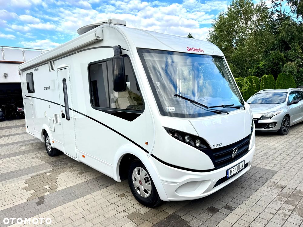 Dethleffs 7057 EB Integra Fiat 2.3D 2021/22 z PL Jak NOWY zimowy MAX doposaż - 2