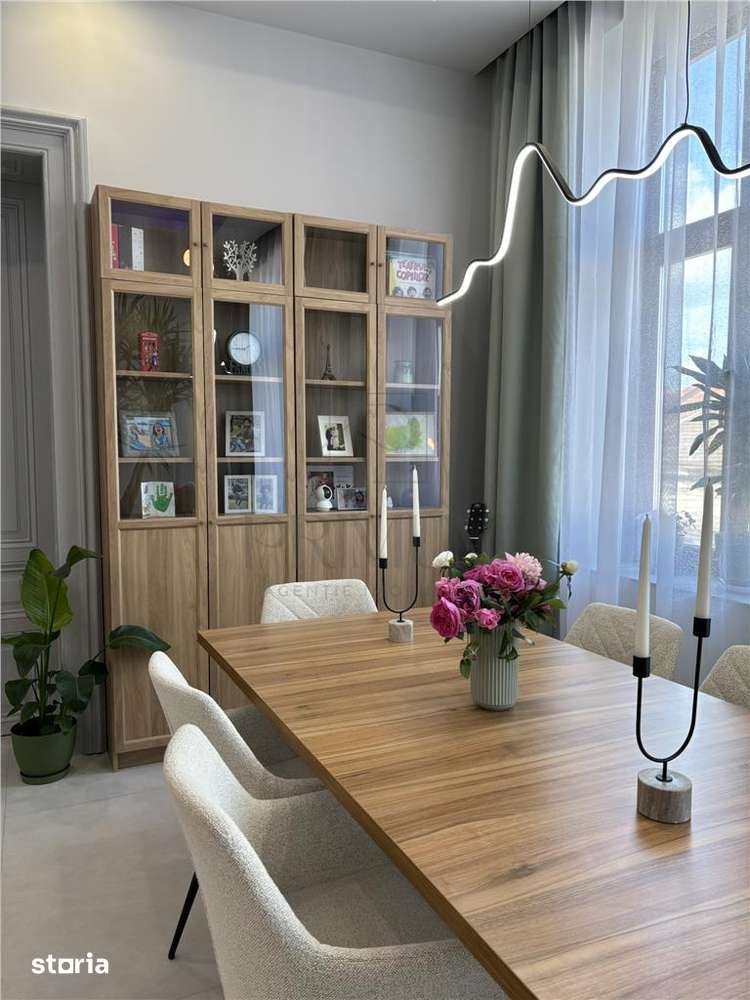 CENTRAL - 2 CAMERE - ETAJUL 1 - INCALZIRE IN PARDOSEALA - RENOVAT LUX - Imagine principală: 5/11