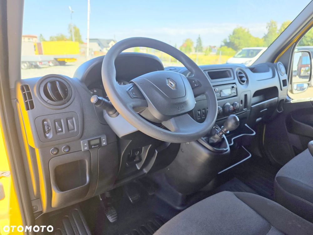 Renault MASTER 2,3 DCI 145 KONNA DOKA BRYGADÓWKA 7 OSOBOWA 3,3M SKRZYNIA KLIMA WEBASTO 162T/KM PRZEBIEGU GWARANCJA BLIŻNIAKI DO 3,5T - 13