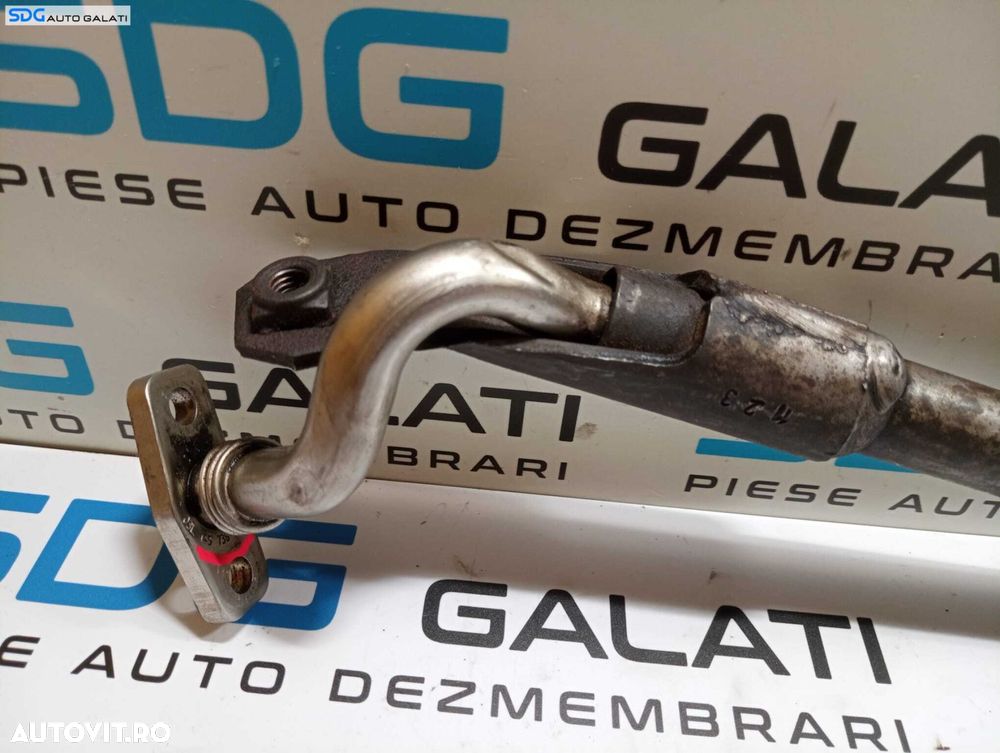 Teava Conducta Tur Retur Ulei Turbo Turbina Turbosuflanta Seat Toledo 4 1.6 TDI 2012 - 2018 Cod 03L145535D 03L145736L [M6188] - 2