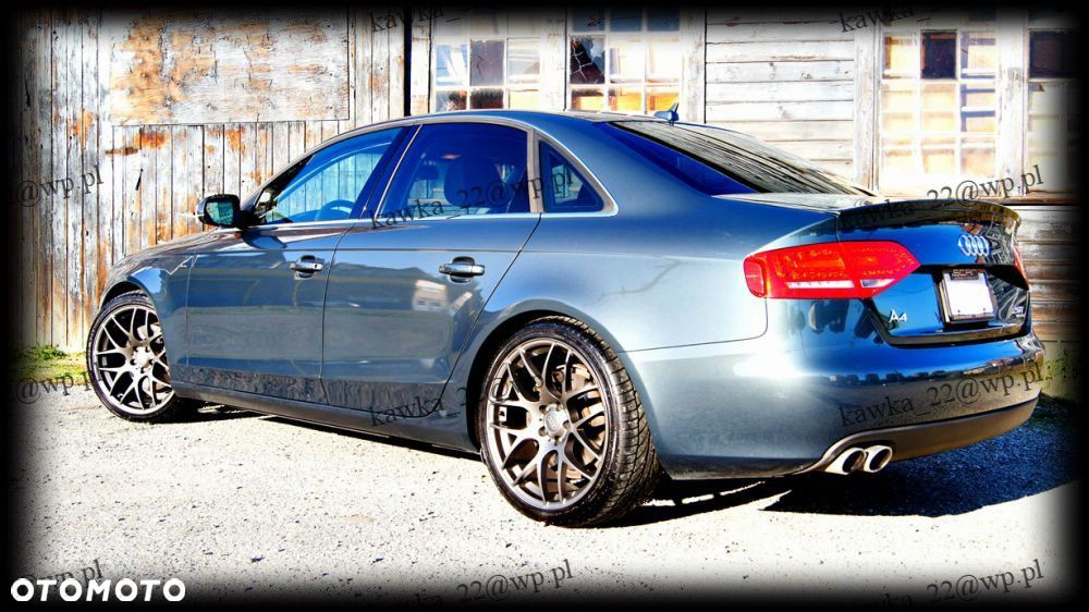 AUDI A4 B8 2008-2012 SEDAN SPOILER LOTKA PODKŁAD!! - 9