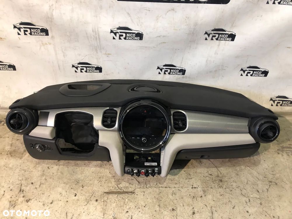 DESKA KONSOLA MINI COOPER F55 F56 F57 BEZ HEAD UP Lttk. Bl.P./light chequered - 1
