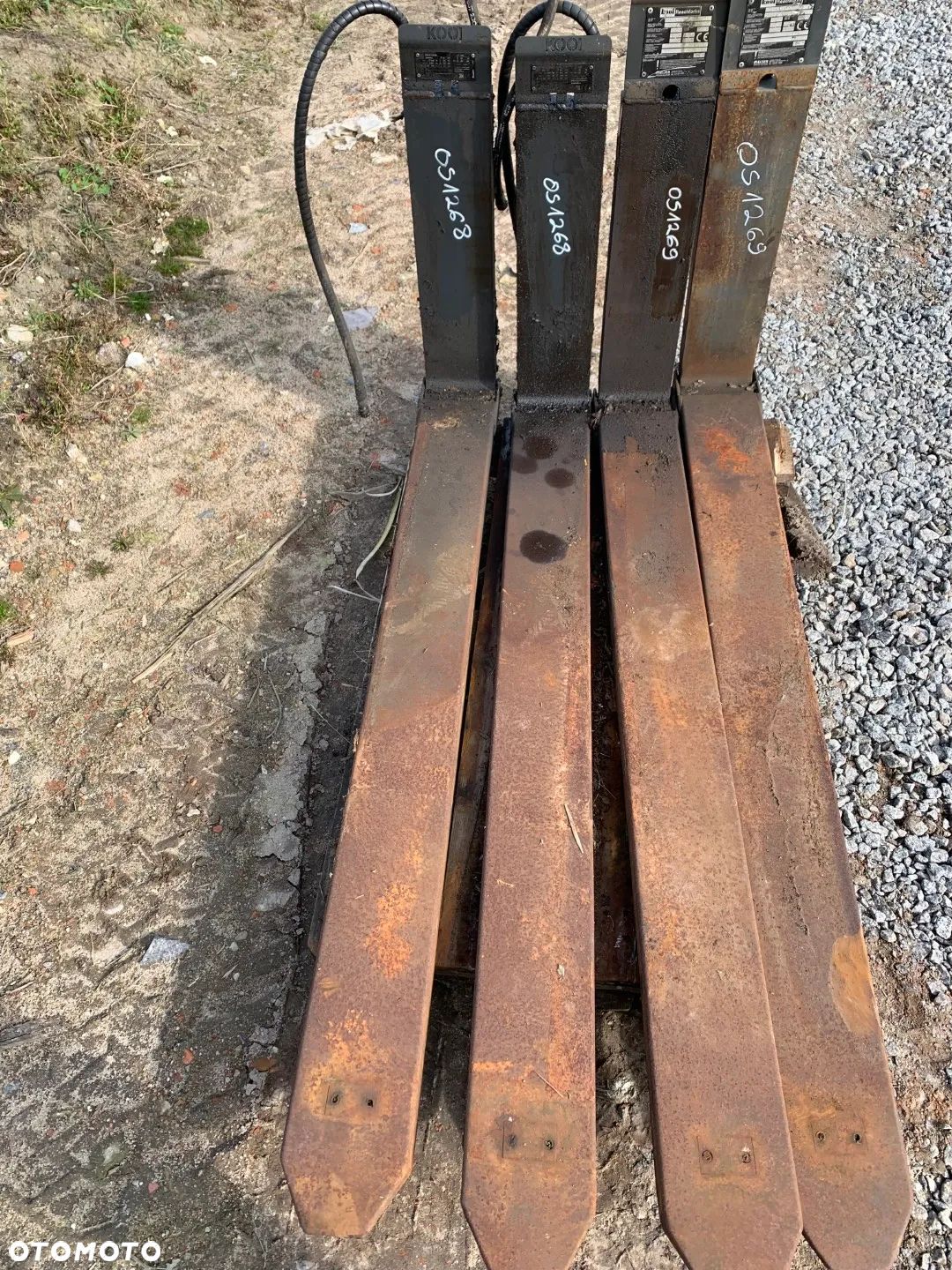 Widły teleskopowe Kooi RG4-45-1550 ID OS1268 - 1