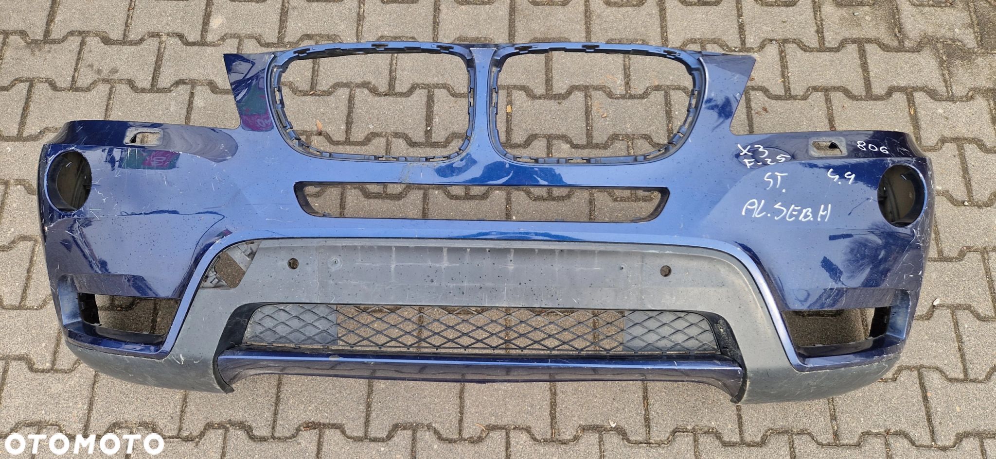 Zderzak Przód Bmw X3 F-25 Przed Lift 2010-2014r - 1