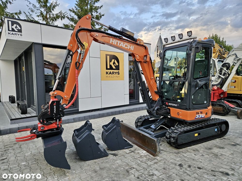 Hitachi DEMO , 229 godzin 2025 rok . ZX33U-6 ZX33 ZX33-6 ZX26 ZX 33 U - 6 | 2025 | DEMO Wersja | 229 mth | MINIKOPARKA - 12