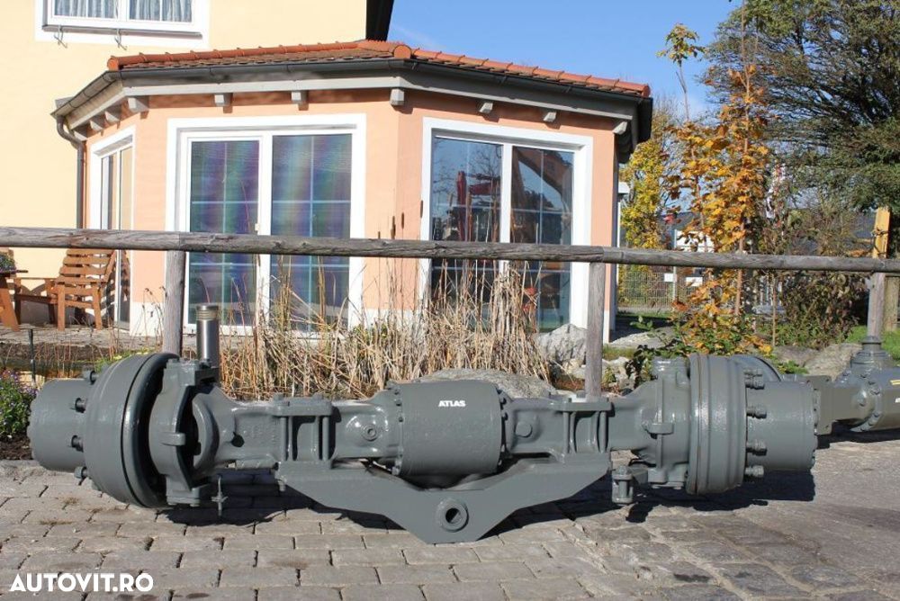 Axa de la excavator pe roti atlas 1302 e - 1