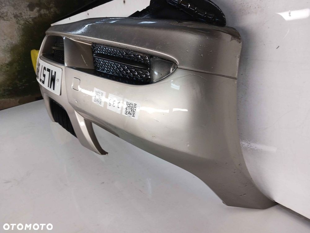 + ZDERZAK PRZÓD PRZEDNI DO BMW E90 E91 PLATINBRONZE ZŁOTY PIASKOWY HALOGENY - 2