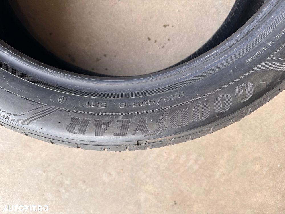 Vând 4 anvelope 215/50/19 goodyear de vară noi - 5
