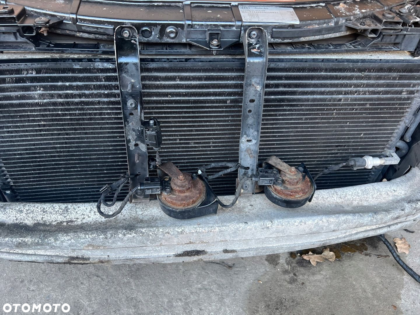 PAS PRZEDNI AUDI A8 D3 3.0 TDI 03-10 KOMPLETNY - 7