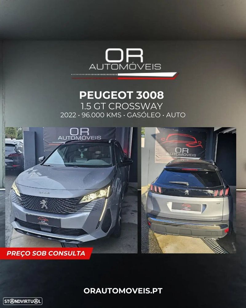 Peugeot 3008 1.5 BlueHDi GT EAT8 - 1