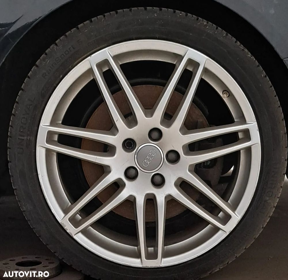 Roti 19 Jante 4F0601025BA Audi 4F0 601 025 BA Le Mans R19 5x112 cu anvelope 255 35 19 - 10