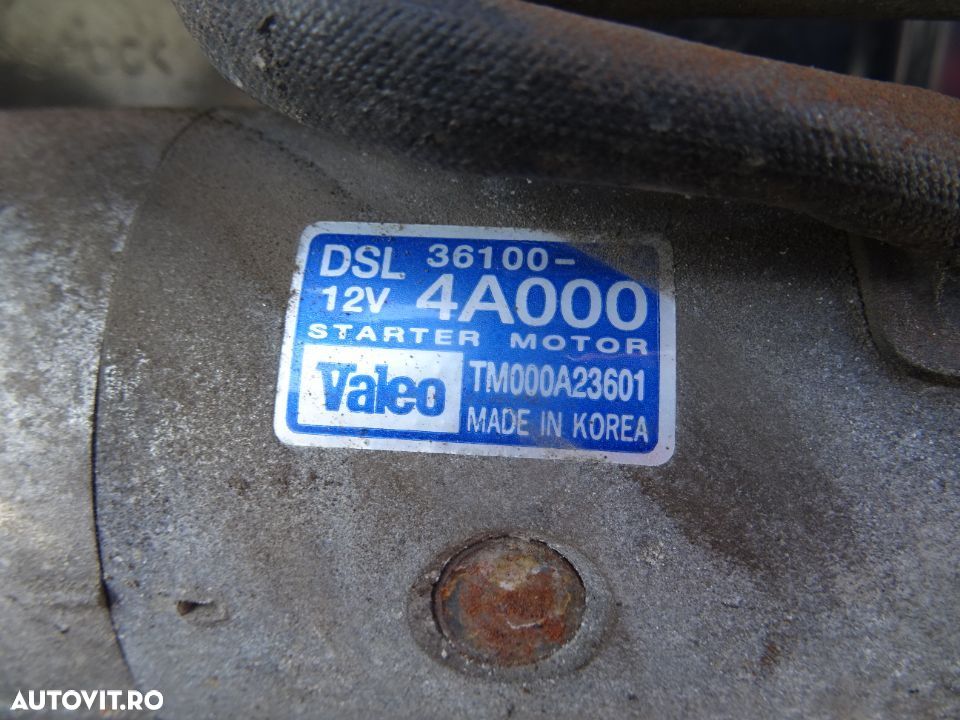 Vand Electromotor Kia Sorento 2.5 CRDI 140CP din 2005 cod: TM000A23601 - 2
